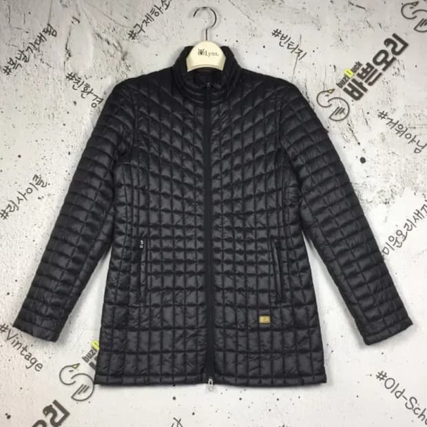 아식스 여성 경량 롱패딩 자켓 그레이 L 3400250