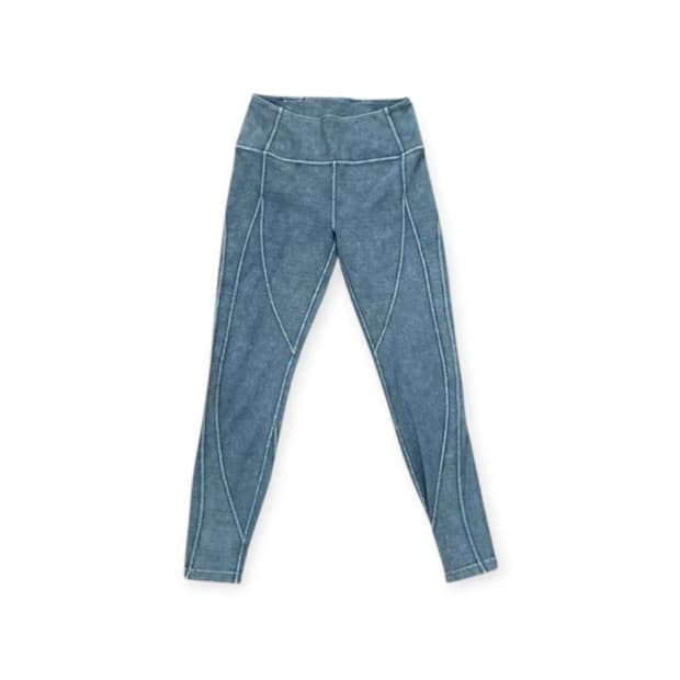 8)룰루레몬 Lululemon 데님워싱 나일론 타이즈 레깅스 유니크컬러