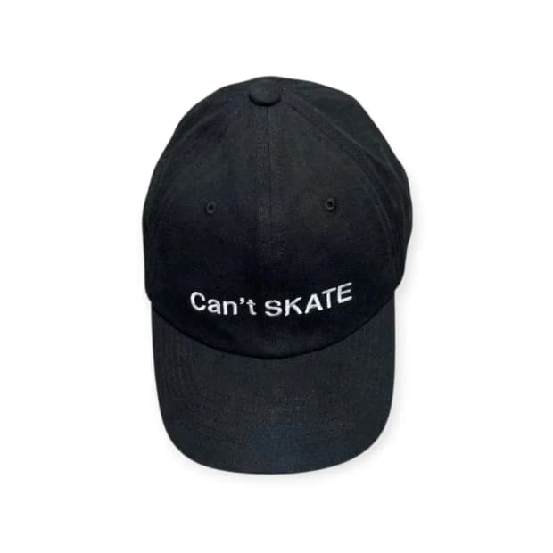 Poser 포져 포저 Can't Skate 블랙 볼캡 소두캡 대두캡 군모