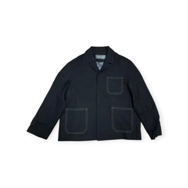 3Size)WOOSUK 우석 쓰리 포켓 컨트라스트 스티치 자켓