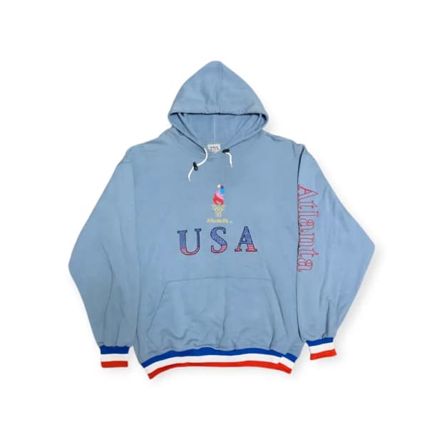 XL)아메리칸빈티지 USA VTG U.S후드 루즈핏후드 오버핏후드 스카이