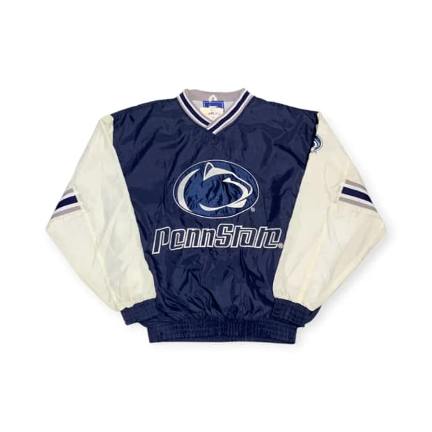 L)스타터 캐롤라이나 팬서스 나일론 웜업 브이넥  긴팔