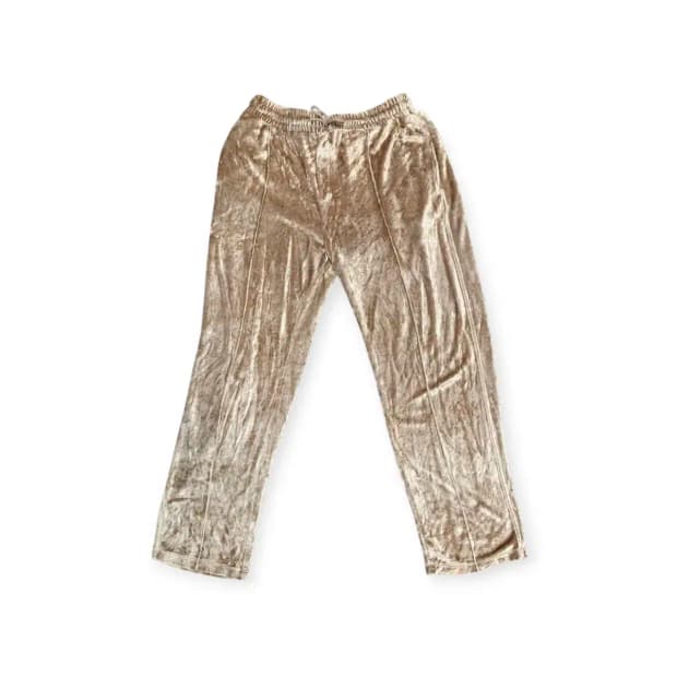 L)벨벳 밴딩 벨루어 긴바지 일자바지 고무줄바지 트레이닝복