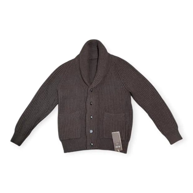 XL)Lu San 브라운 숄카라 가디건 루산 카디건 갈색 가디건