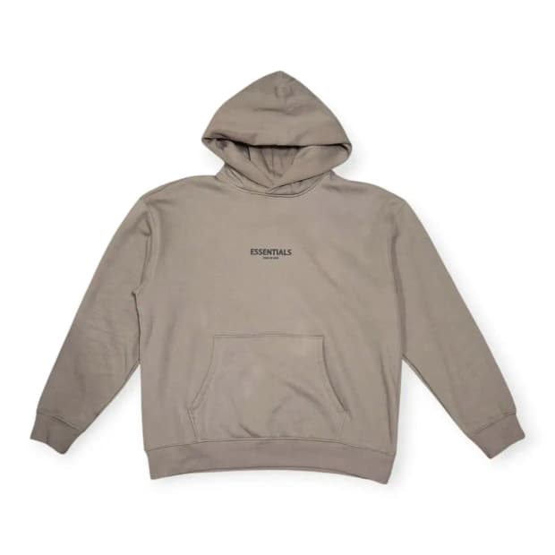 L)피어오브갓 피오갓 에센셜 밤색 오버핏 후드 티셔츠