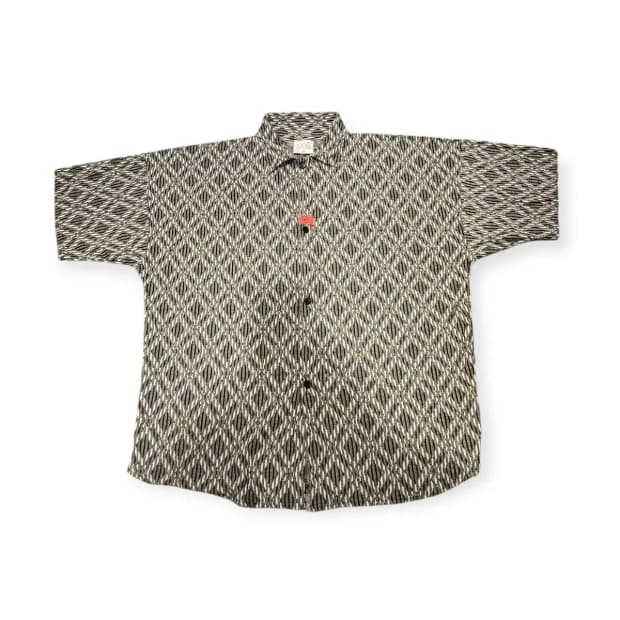 2XL)익스플로시브 Explosive XXXL 패턴 오버핏 반팔 셔츠