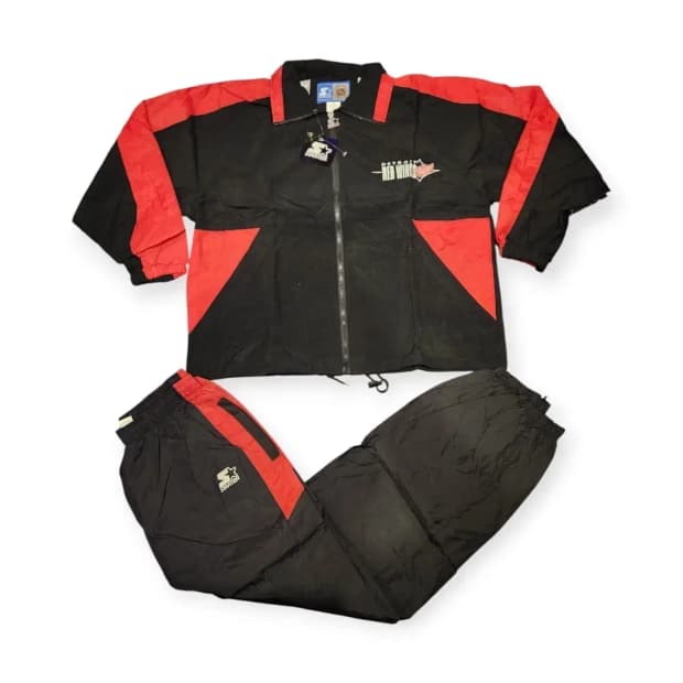 M)90s 스타터 NHL 디트로이트 레드윙스 트레이닝 세트