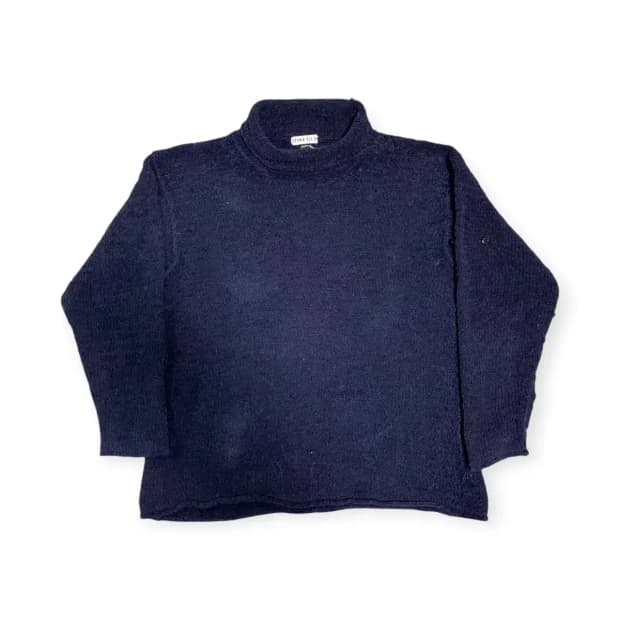 M)스톤아일랜드 네이비 니트 긴팔티셔츠 울니트 스웨터 남색 니트