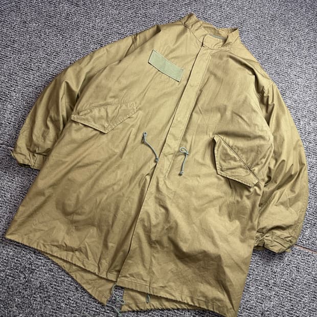 BECOME 미군 밀리터리 복각 M-65 피쉬테일 파카 2139