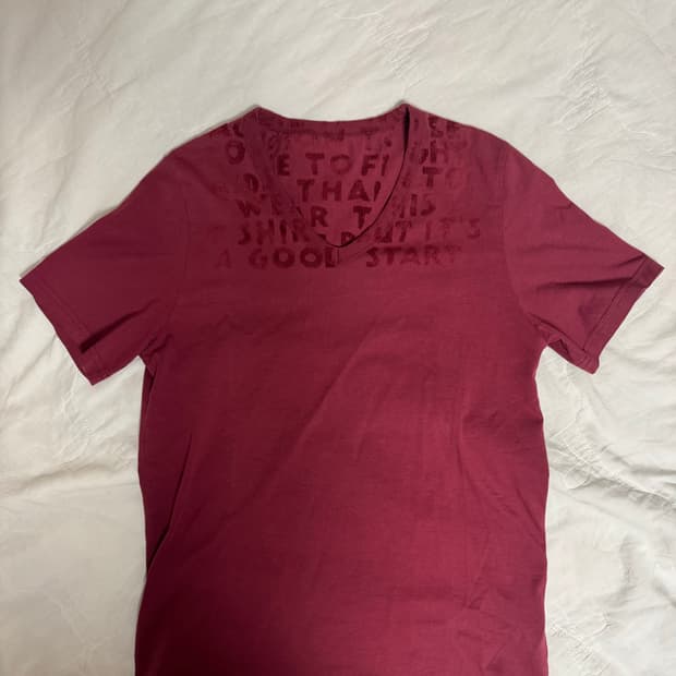 [S] Maison Martin Margiela Aids T-shirt
