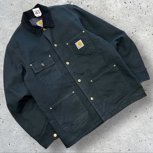 [S] 칼하트 블랙 워크 자켓 coo1 blk A796