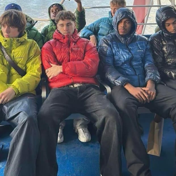 [XL] 몽벨 빈티지 알파인 다운 후드 푸퍼 라임그린