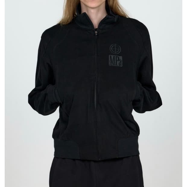 MPa CONTRAST ZIPPED JACKET (BLACK) M 새상품
