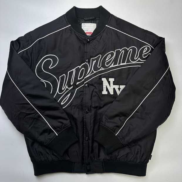 SUPREME 20AW Contrast 슈프림 바시티 자켓