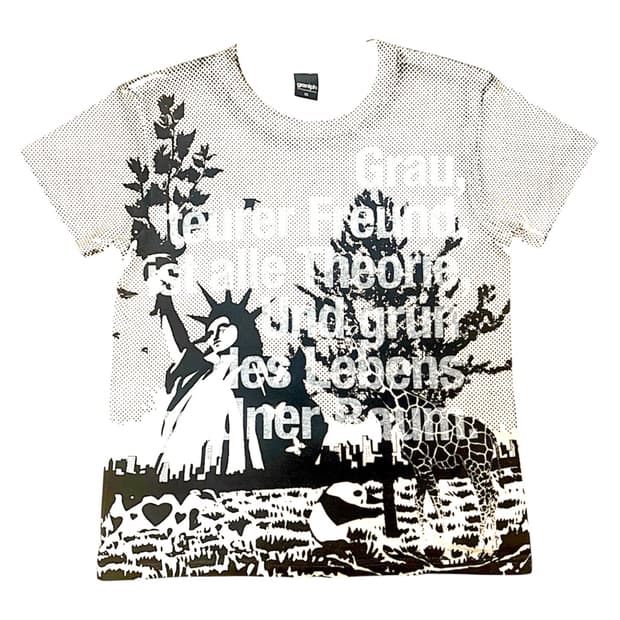 Y2K New York Collage Graphic T-Shirt