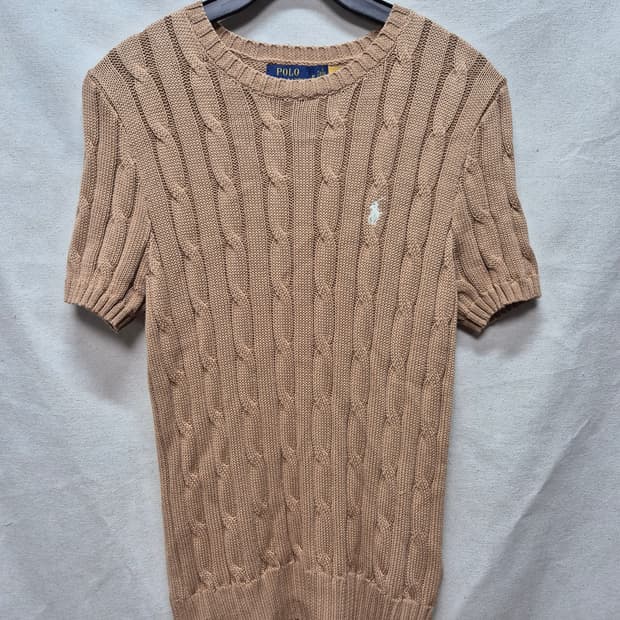 폴로 케이블 니트