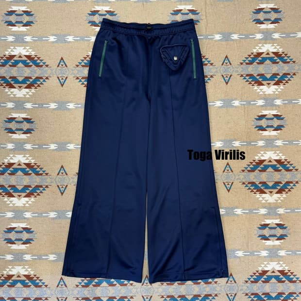 [46] 토가 바릴리스 와이드 레그 저지 트랙팬츠 네이비 