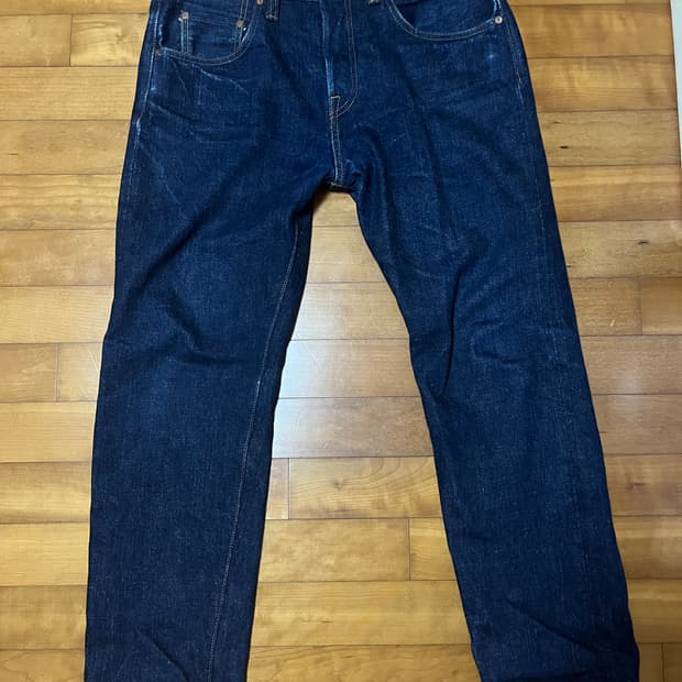 사무라이진 S211VX 17oz BENKEI 셀비지 데님 팬츠(35)