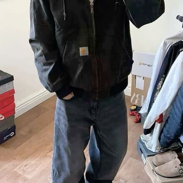 칼하트 엑티브 자켓 m