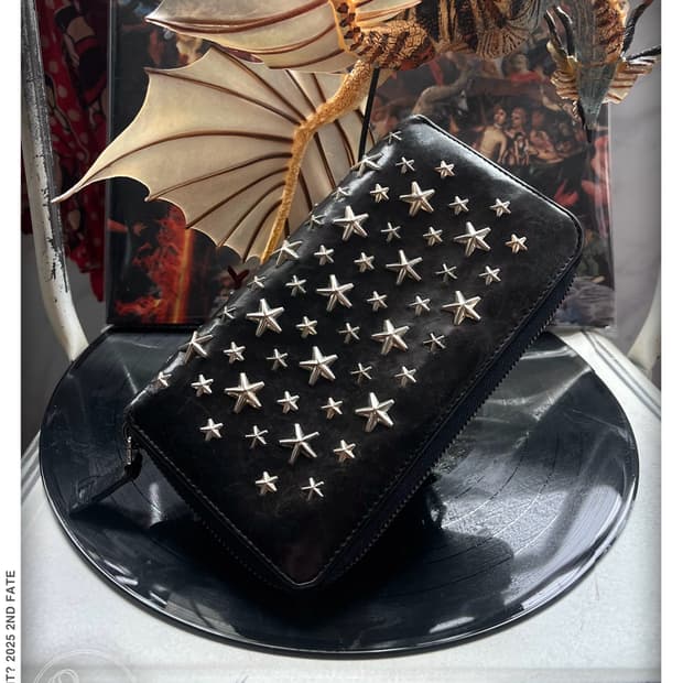 2010s JIMMY CHOO Star Studs Long Wallet