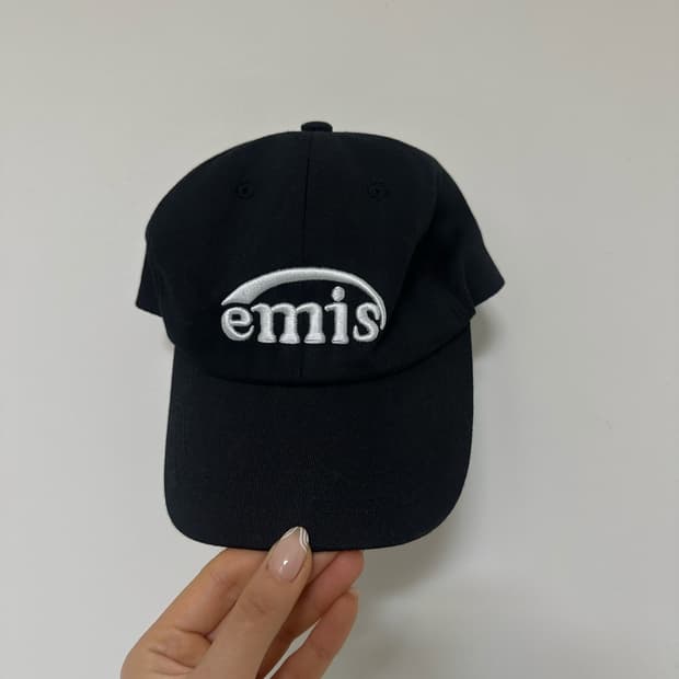 이미스 볼캡 모자 블랙