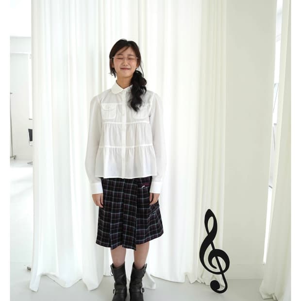 인앤양인하모니 Humming blouse white 허밍블라우스 화이트