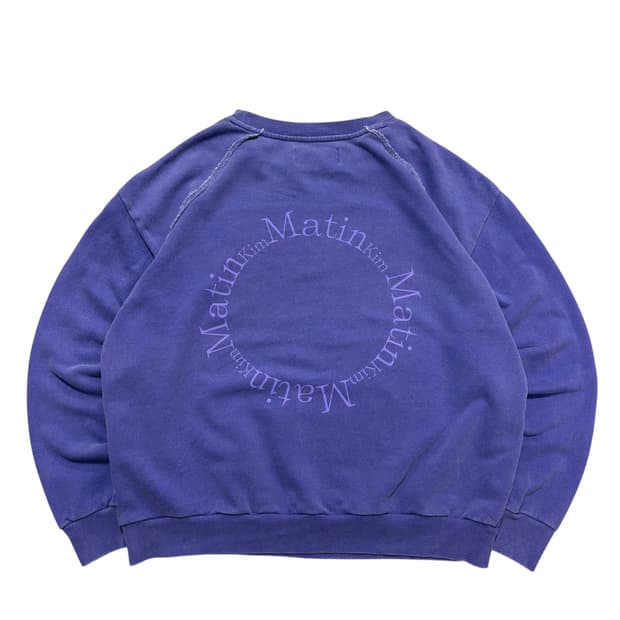 마뗑킴 빅프린팅 맨투맨