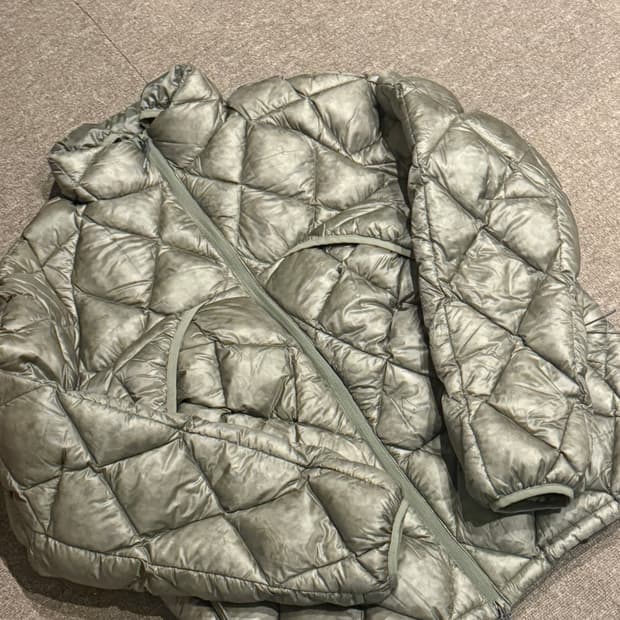 로아 누나 다운 800 세이지그린 L사이즈