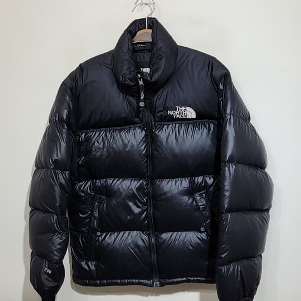 (95) 노스페이스 700 눕시패딩 점퍼 블랙 구스다운 자켓 
