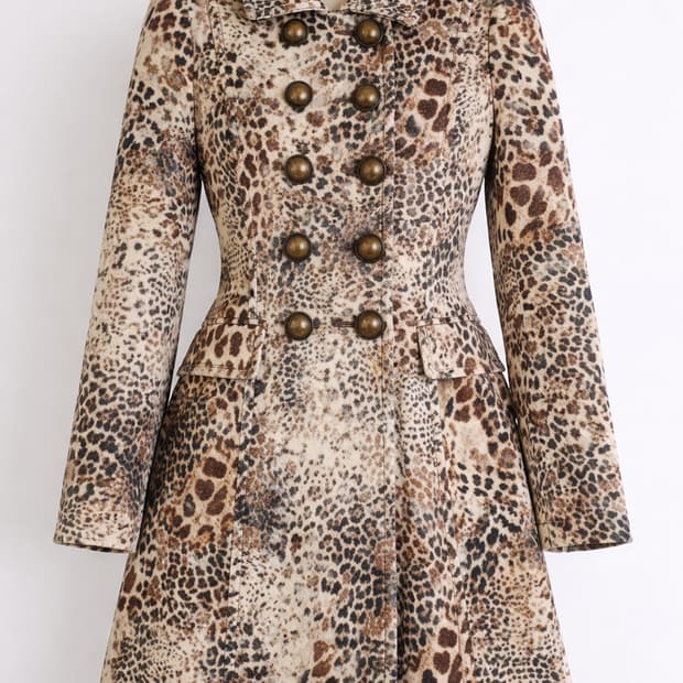 블루마린 코트 여성울코트