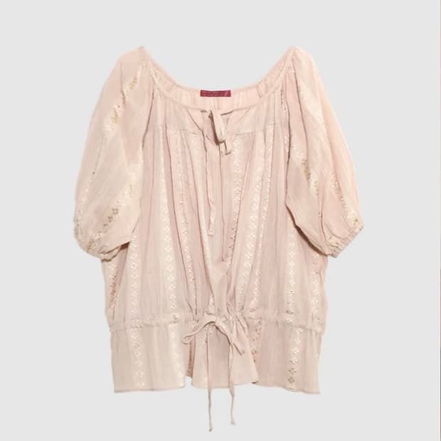 인앤양인하모니 Siesta blouse, blush