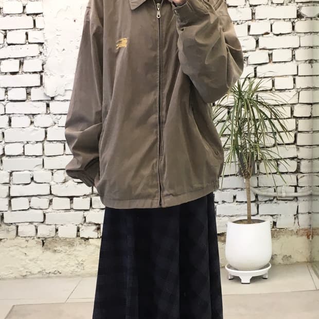 버버리 자켓 봄버