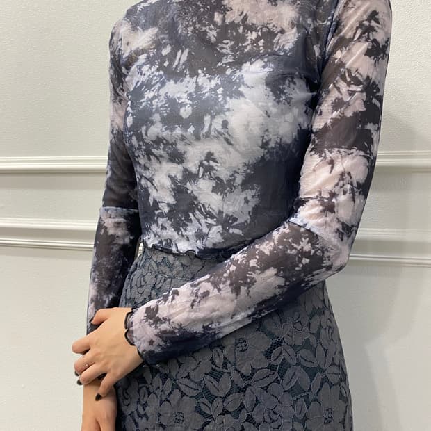 Y2K see through Slim Fit Sleeve