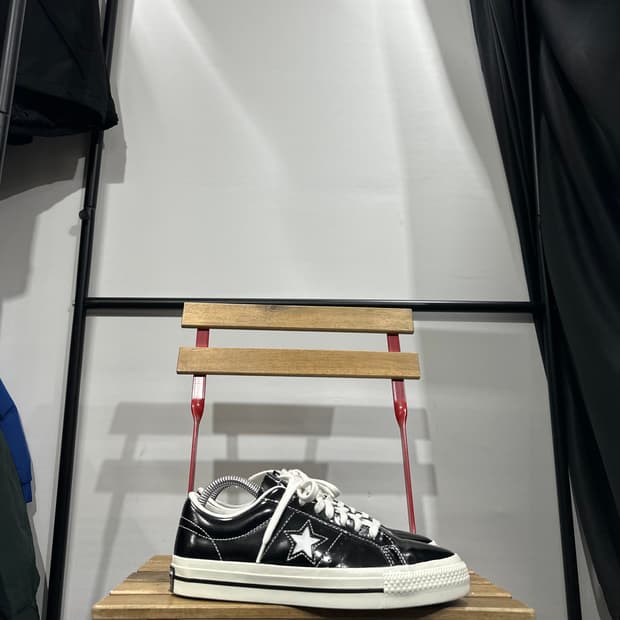 255) 컨버스 운동화 남성 남자 신발 원스타 블랙 스니커즈