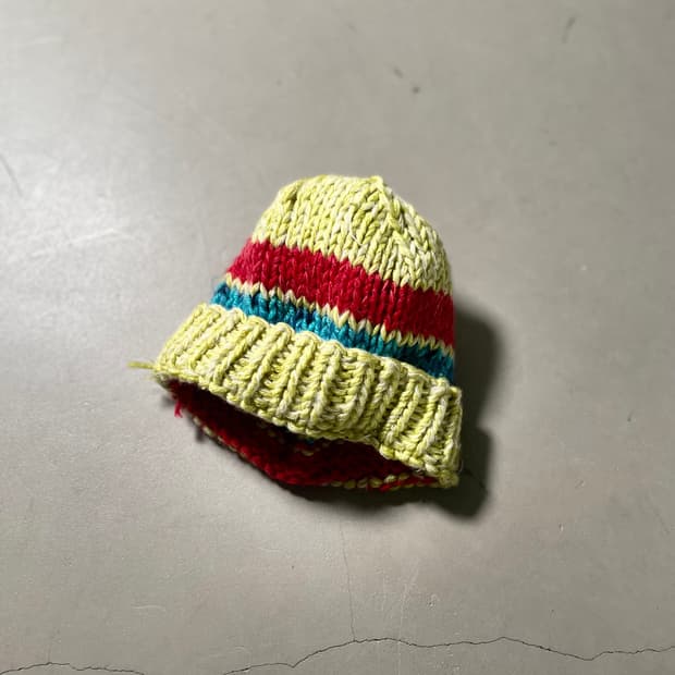Vintage hand Knit Beanie
