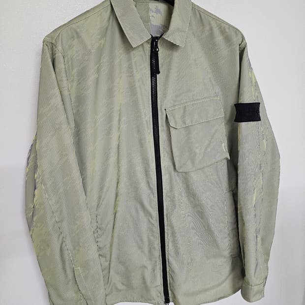 스톤아일랜드 쉐도우프로젝트 렌티큘러 자카드 자켓