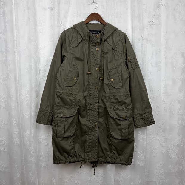 As Know As Khaki Hooded Field Jacket