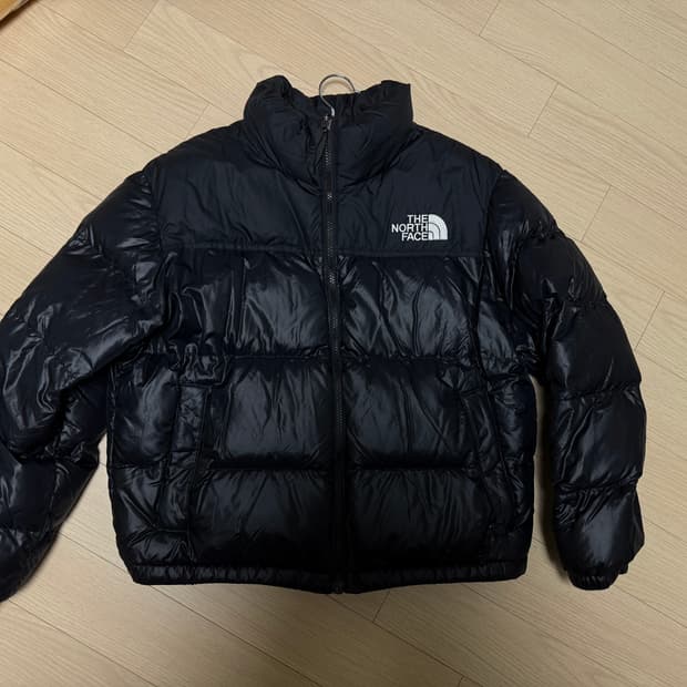 (W) 노스페이스 눕시 하이브리드 다운 볼 자켓 블랙