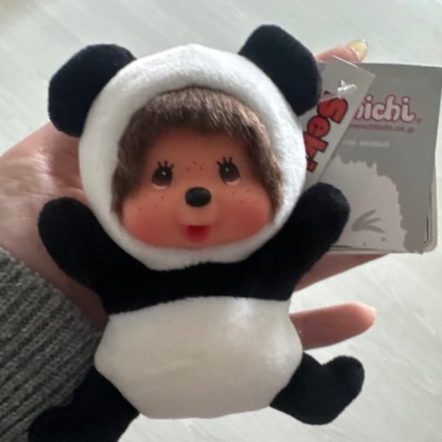 빈티지 판다 몬치치 키링 정품