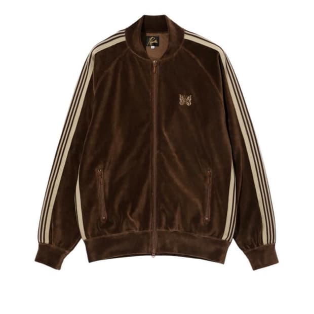 니들스 R.C 벨루어 트랙자켓 브라운 M