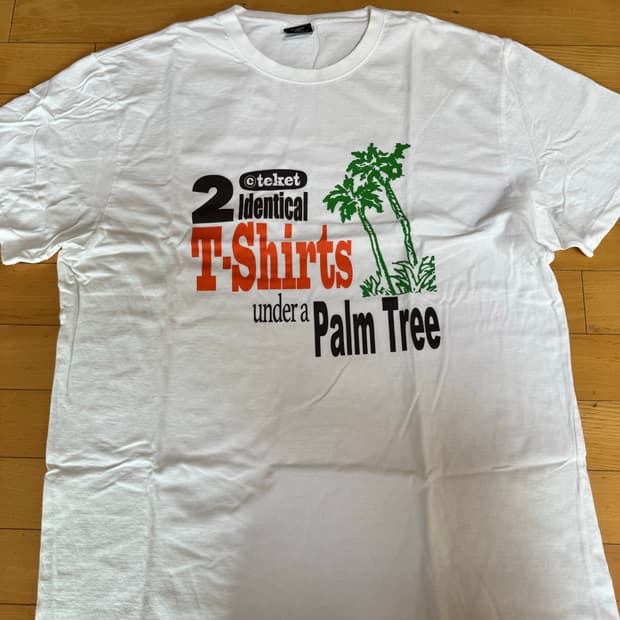 테켓 반팔티 L 새상품급 헐값 처분