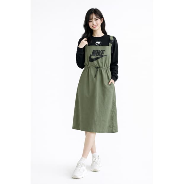 나이키 크롭 맨투맨