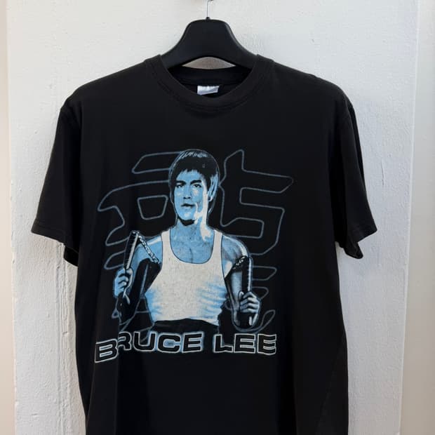 90s 빈티지 브루스 리 반팔 티셔츠