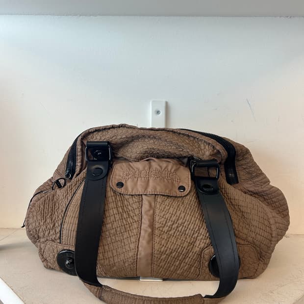 DIESEL quilted shoulderbag