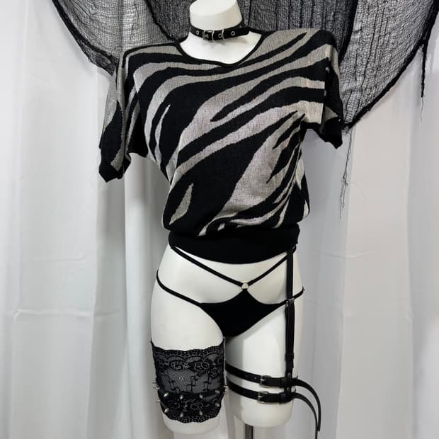  zebra knit