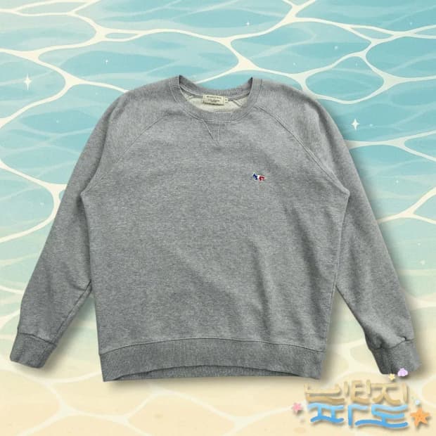 M 메종키츠네 폭스패치 맨투맨