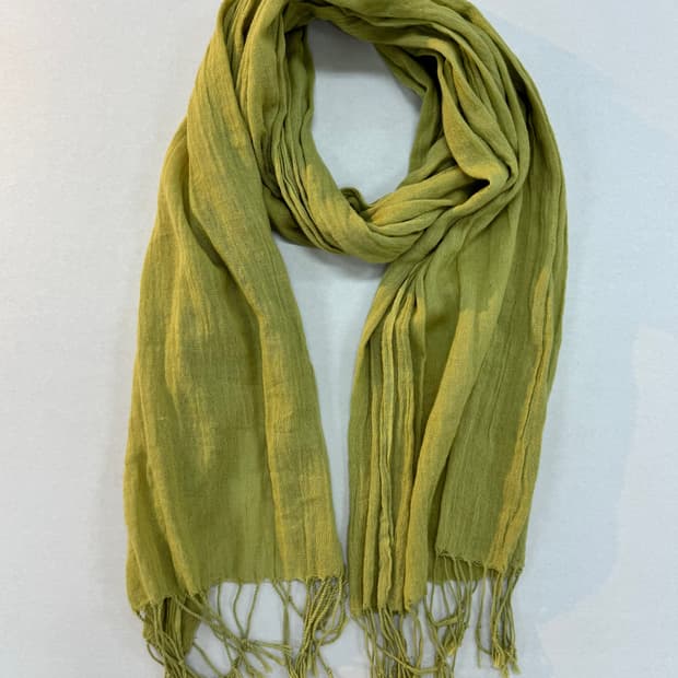 Green scarf