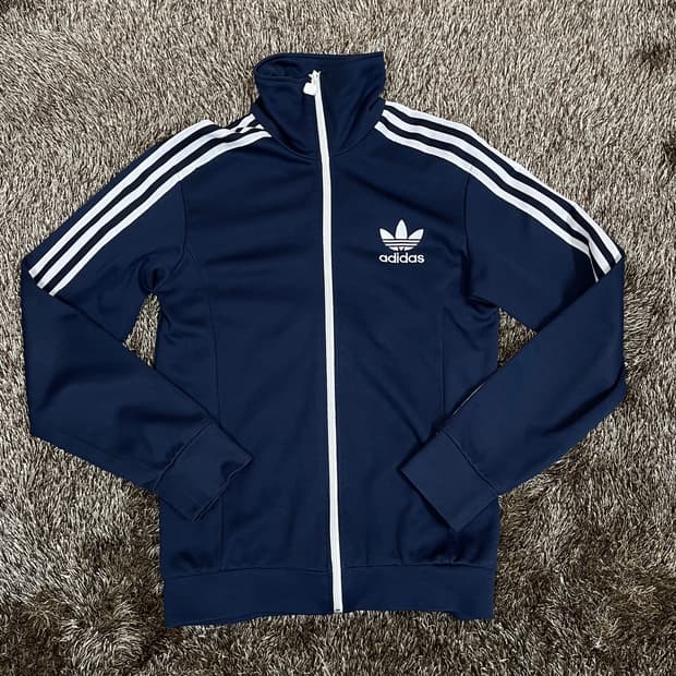 아디다스 adidas 네이비 유로파 트랙탑 져지 90