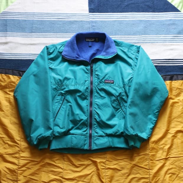 파타고니아 90s 쉘드 신칠라 자켓 틸 S
