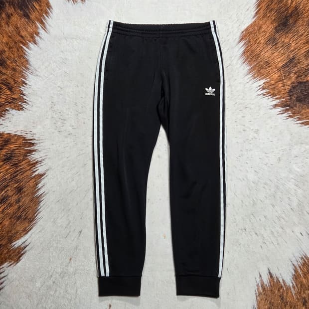 아디다스 파이어버드 블랙 조거팬츠